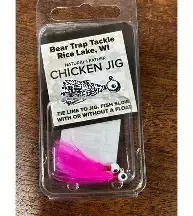 CHICKEN JIG 2PAK 1/32 PINK-WHT