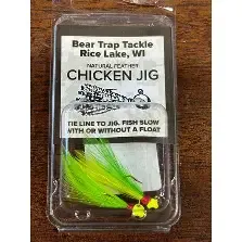 CHICKEN JIG 2PAK 1/64 CH-LI/CH CHARTREUSE-LIME/CHARTREUSE