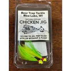 CHICKEN JIG 2PK 1/16 BK-BK/CH