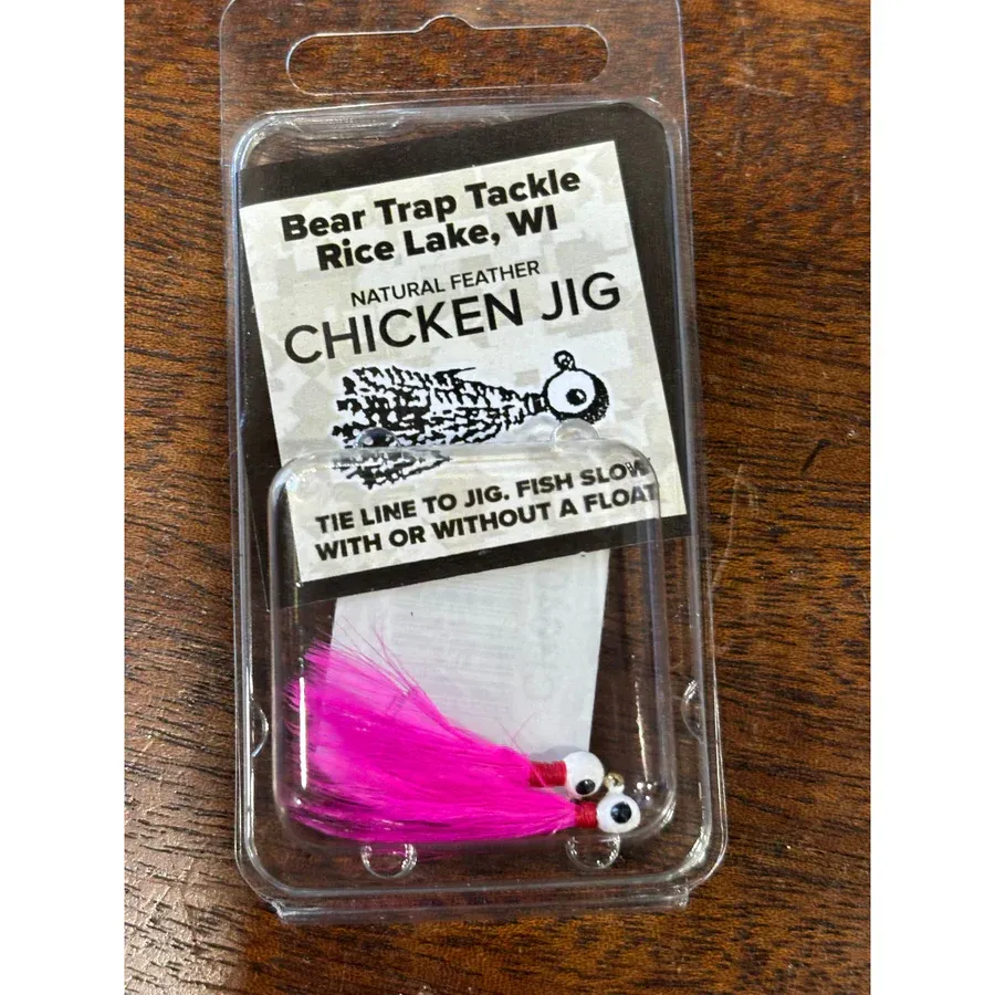 CHICKEN JIG 2PK 1/32 WHT-PINK
