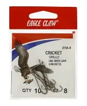 Eagle Claw Aberdeen Light Wire #8 Bronze Qty 10