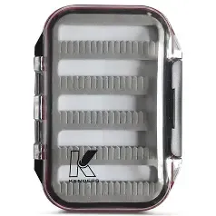 KENDERS JIG BOX 2 SIDED WATERP 4"x3"x1.5" WATERPROOF/FLOATING