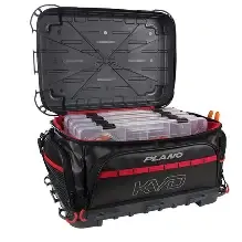 KVD SIGNATURE 3700 BAG BLK-GRY PLANO TACKLE BAG