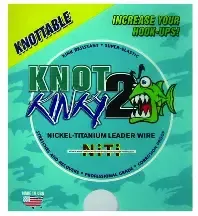 Knot2Kinky Nickel-Titanium Leader Wire Single Strand 100LB 15FT 