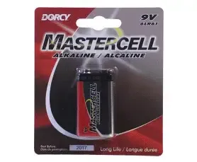 Mastercell 9V Battery, 411610