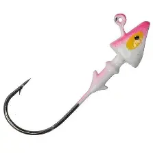 Slo-Poke LS Long Shank Swim Jig 1/4 Pink/White Glow