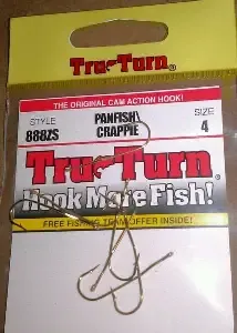 Tru-Turn Panfish/Crappie #4 Gold Qty 7