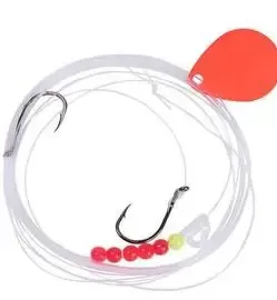 VENOM WILDFIRE COLORADO BAIT HARNESS RED SZ3.5 #2