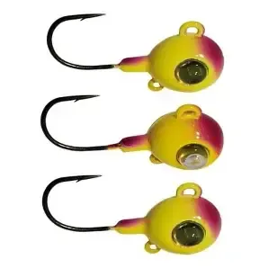 KALIN GOOGLE EYE L.B. JIG 1/4 PL/CHT