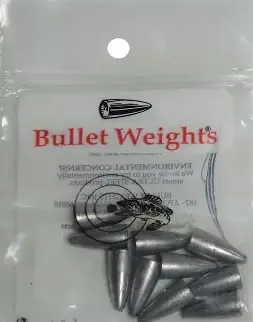 Bulet Weights Worm Weight 3/16oz