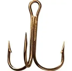 Mustad 5Box Bronze Treble #4