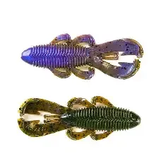 Googan Bandito Bug 4" Gr Pumpkin Purple 7pk