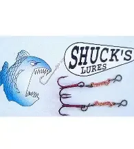 shucks treble hook and chain