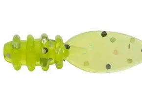 EUROTACKLE LEECH .75" 10PK CHARTREUSE BSF