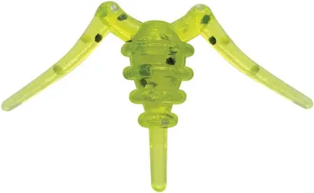 EUROTACKLE PLANKTON .5" 10PK CHARTREUSE BSF