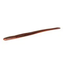 Roboworm FAT Straight Tail, 6'' Orange Crusher 8pk