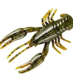 Yum Crawbug, 3.25'' Green Pumpkin 8pk