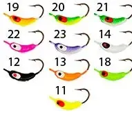 BR SLOPOKE JIG 2PK 1/16 LIME