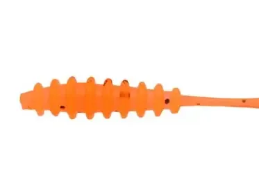 EUROTACKLE EUROGRUB JR .8" 12PK ORANGE BF