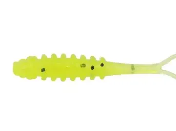Eurotackle Micro Finesse Y-Fry 1.2" Chartreuse