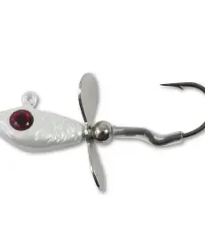 NORTHLAND WHISTLER JIG WH2-25-1 WHITE