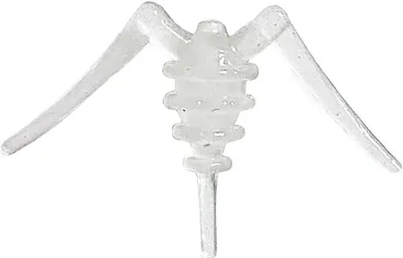 EUROTACKLE PLANKTON .5" 10PK SUPERGLOW