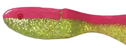 Lit'l Fishie Creme Jighead Electric Chicken