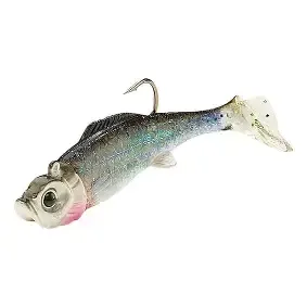 Mimic Minnow Shad 1/8 oz, Silver Shiner,