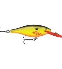 Rapala Shad Rap Deep Runner #7 Bleeding Hot Olive, SR7BHO