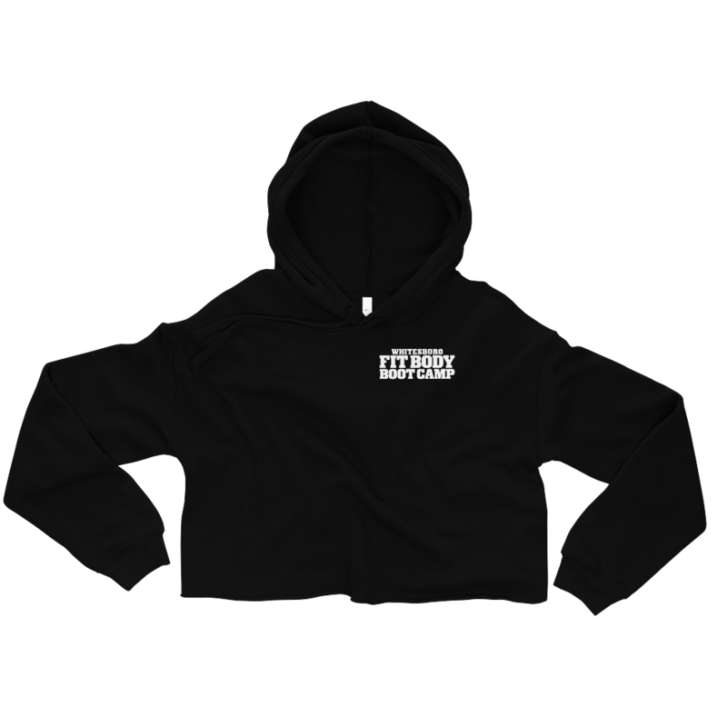 Cropped Pullover Hoodie
