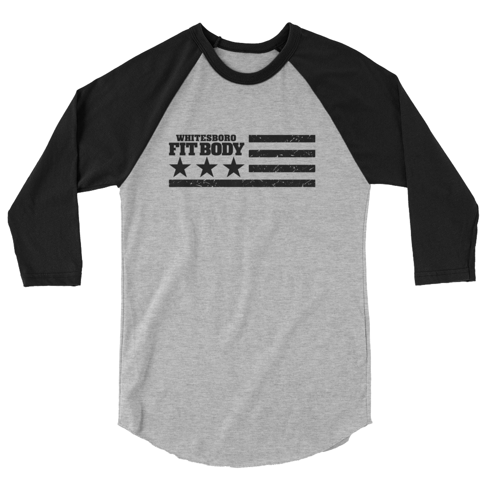 Unisex 3/4 Length Baseball Tee