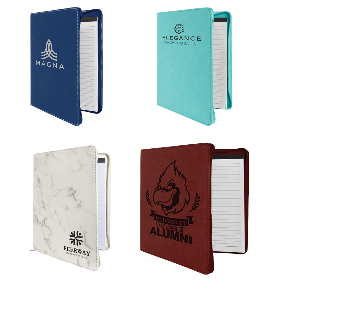 9.5&quot;x12&quot; Leatherette Portfolio