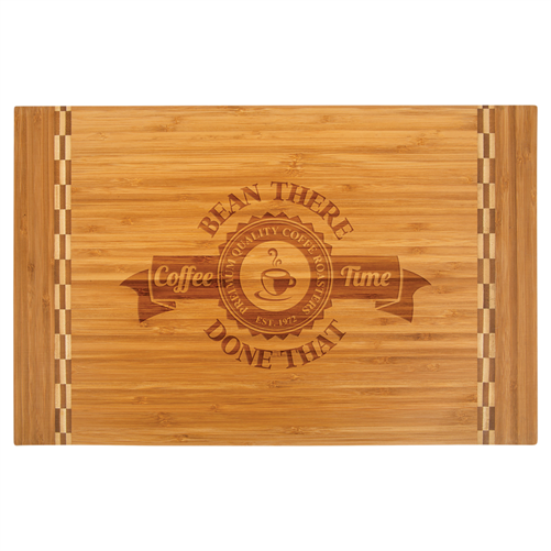 18 1/4&quot; x 12&quot; Bamboo Cutting Board