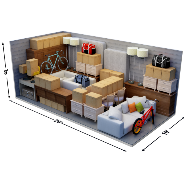 10' x 20' Storage Unit (Monthly)