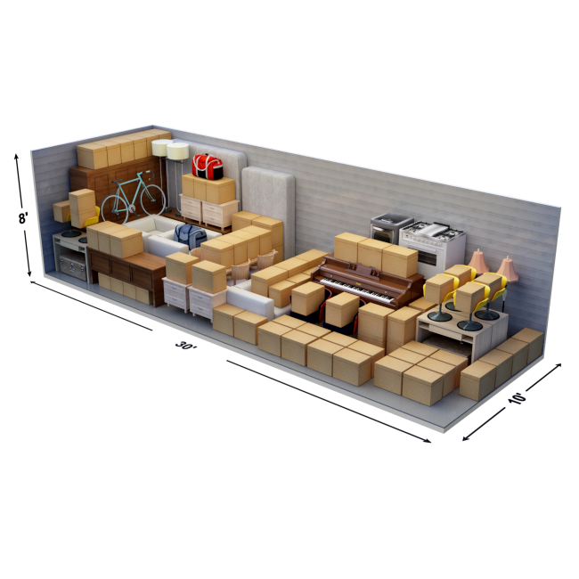 10' x 30' Storage Unit (Monthly)
