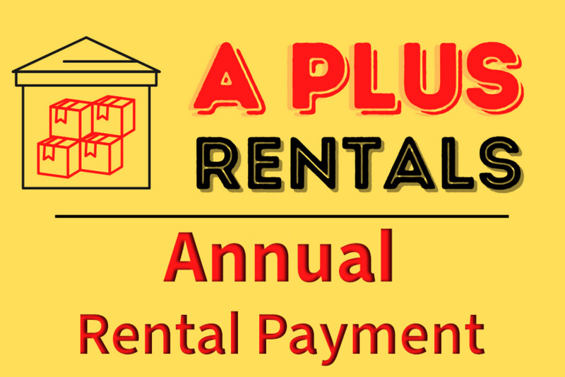 Annual Storage Rental