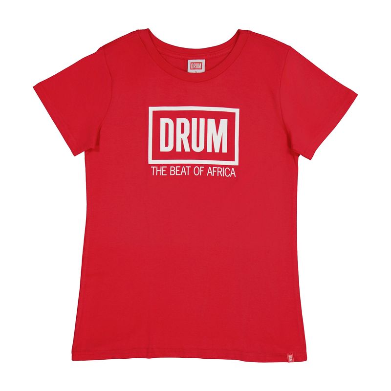 Large Drum Logo (W)