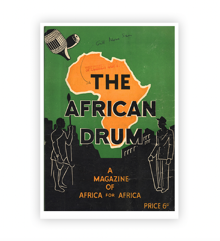 African Drum Poster