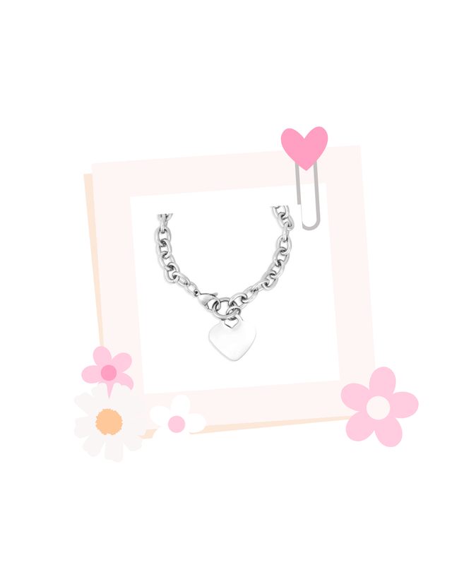 Chunky Heart bracelet