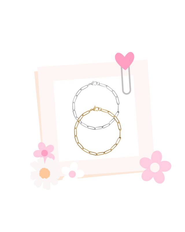 Paperclip bracelet