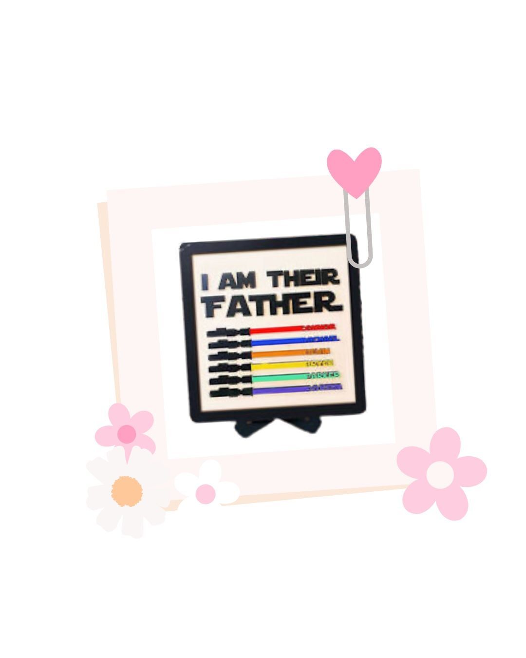 I am your Father gift plaque