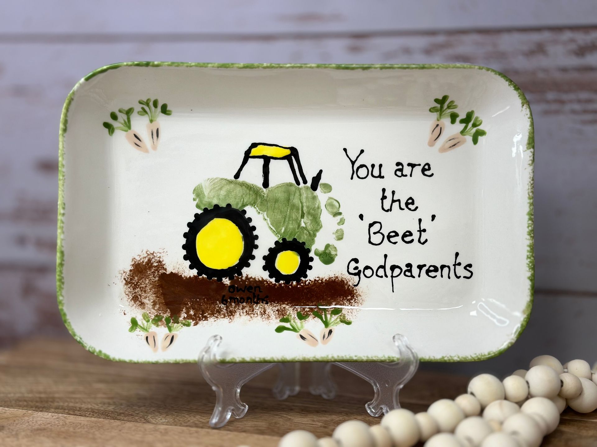 Handprint pottery creation appointment from £5