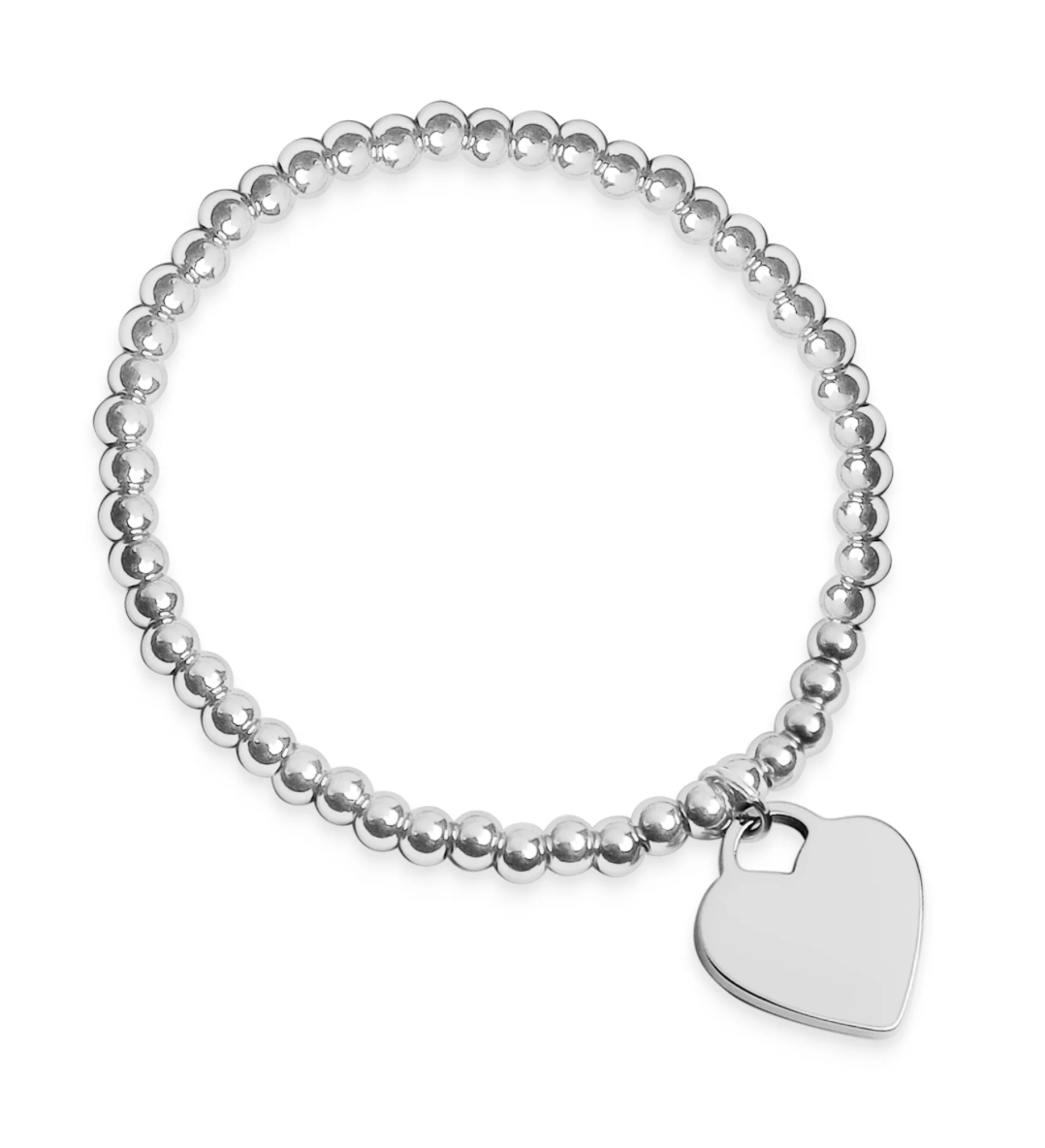 Heart bead bracelet