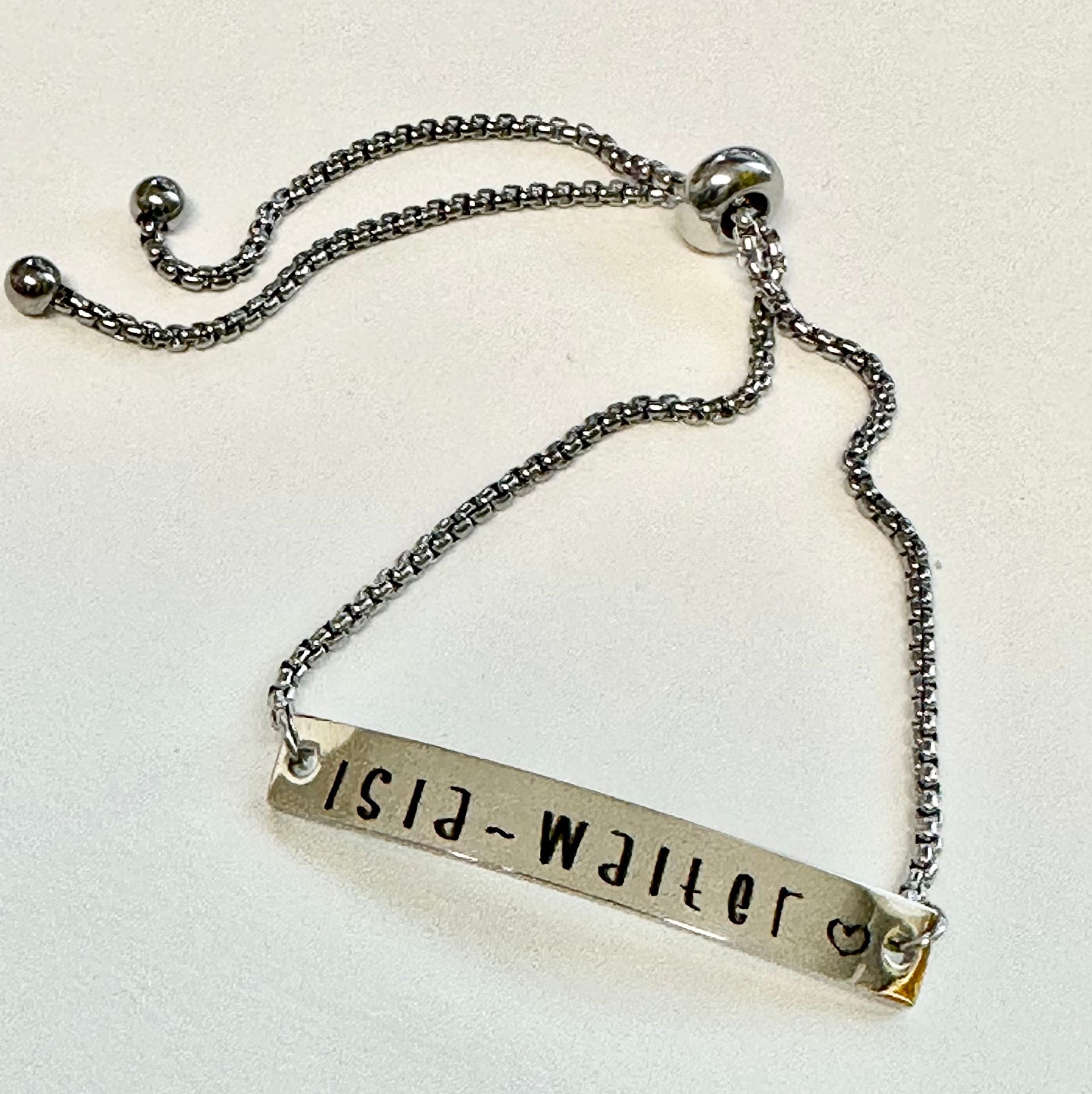'Personalise me' Bar necklace