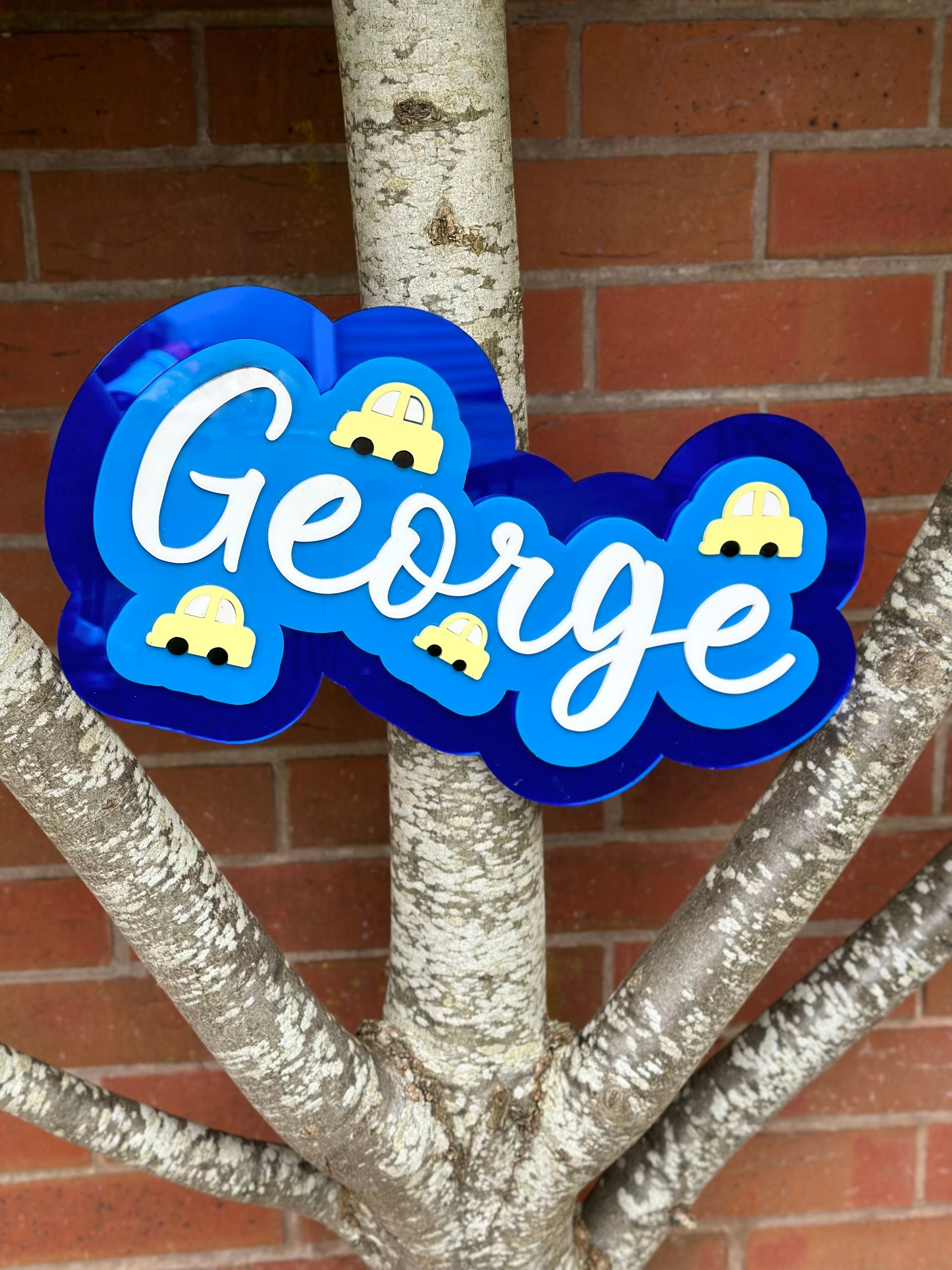 Personalised name signs