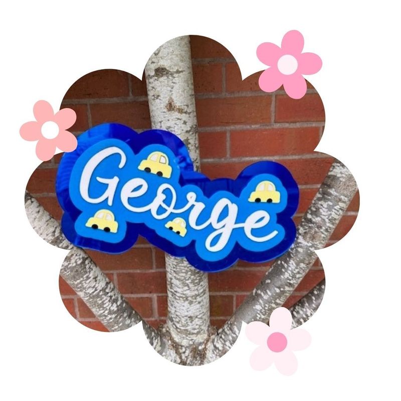 Personalised name signs