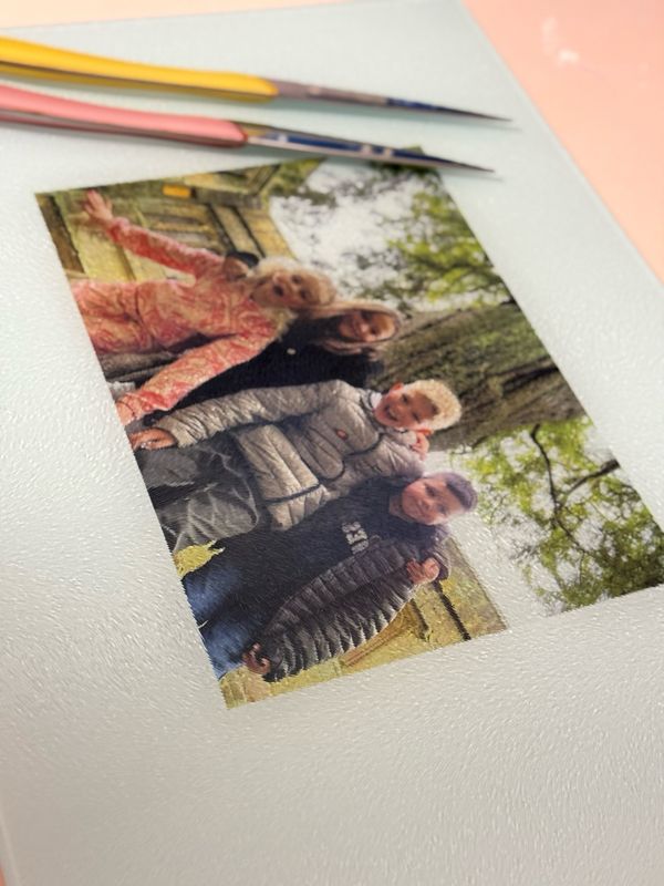 Personalised Glass Chopping Board