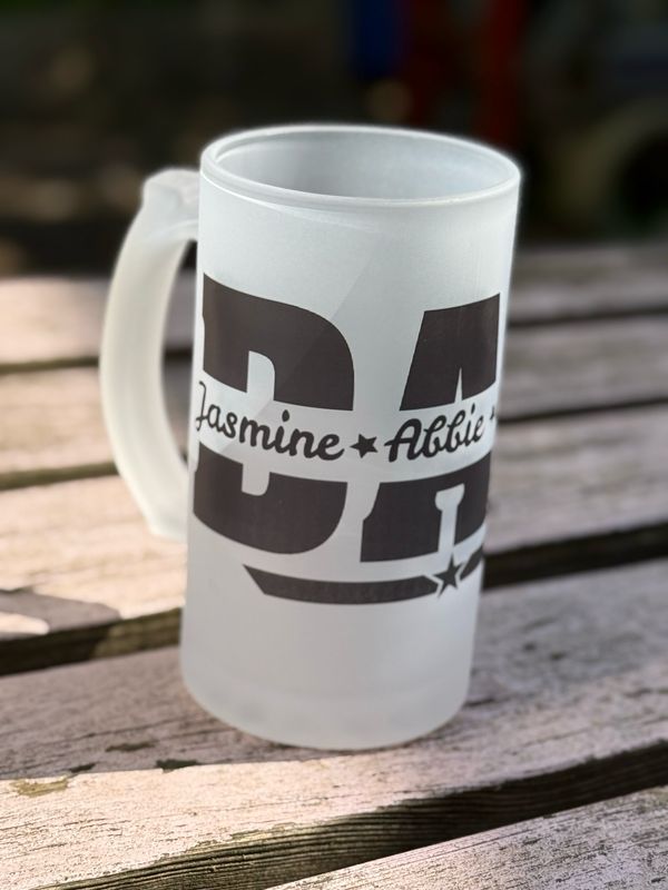 Personalised Glass Tanker