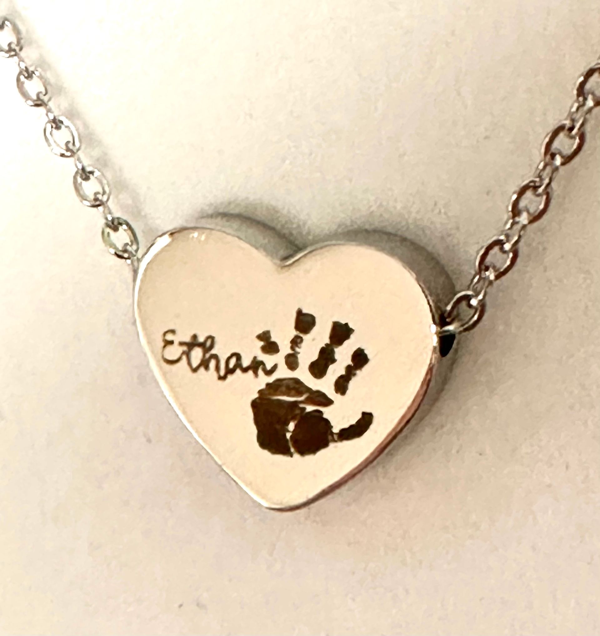 Heart pendant incl. chain