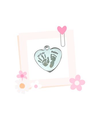 Large pendant heart incl. chain Large pendant heart incl. chain